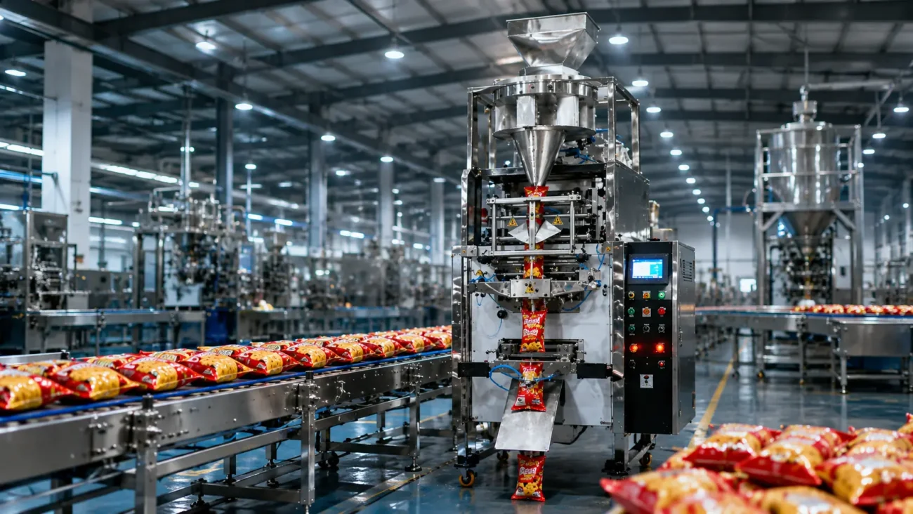 fully automatic pouch packaging machine